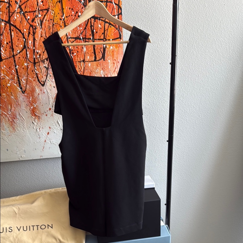 Maeve (Anthropology) Black Sleeveless Romper